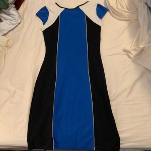 Express color block dresss